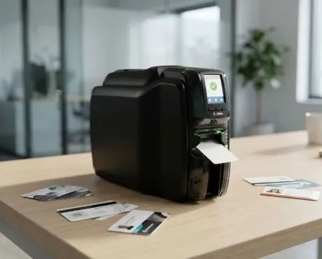Professioneller Kartendrucker PVC-Kartendrucker für Ausweise und Identifikationskarten