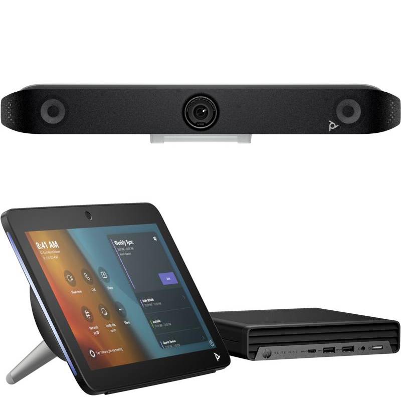  Pack Mittelgroßer Raum: Poly Studio G9 Plus + Studio V52
