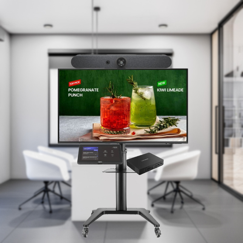 Pack Logitech MTR Windows Small Room mit Rollwagen