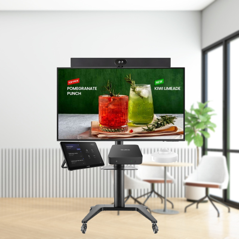 Pack Yealink MTR Windows Huddle Room mit Rollwagen
