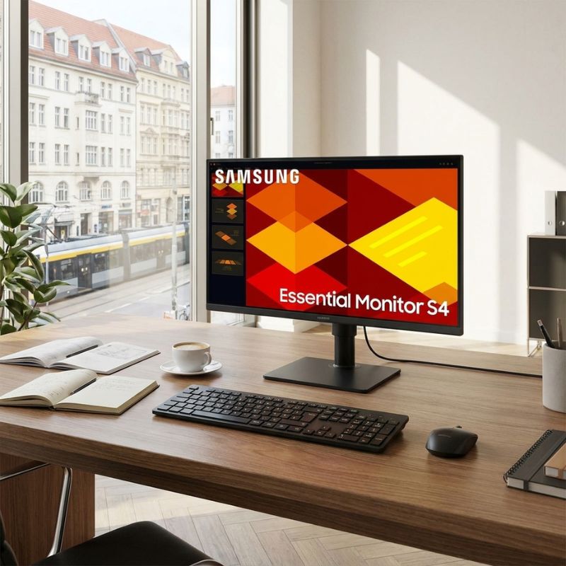 Samsung Essential S4 S22D400GAU FHD Monitor 22 Zoll