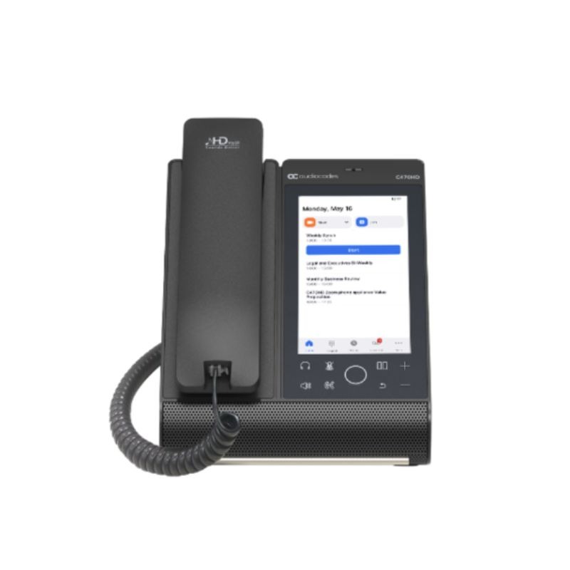 AudioCodes C470HD Zoom IP Telefon mit Touchscreen