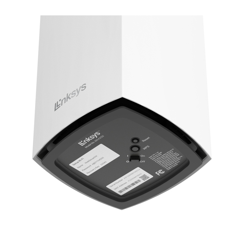 LINKSYS Velop AX4200 メッシュルーター Linksys Velop MX4200: tri-band WiFi 6 für Höchstleistung
