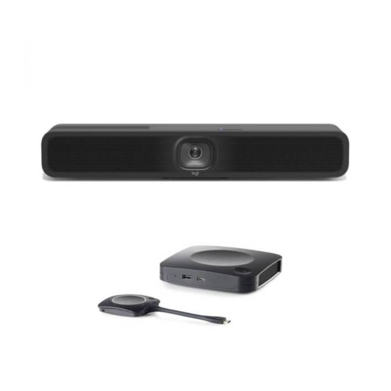 Pack Barco ClickShare CX20 Logitech MeetUp 2 für Drahtlose Videokonferenz