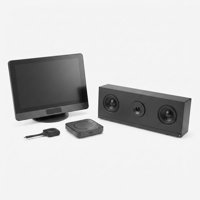 Barco ClickShare Hub Core + Huddly C1 – 4K-System für Teams