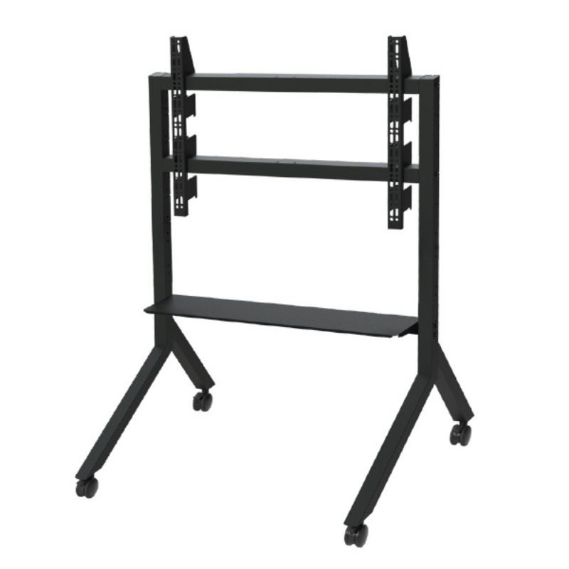 B-Tech BT8545 Mobiler Rollwagen für Displays bis zu 86 Zoll