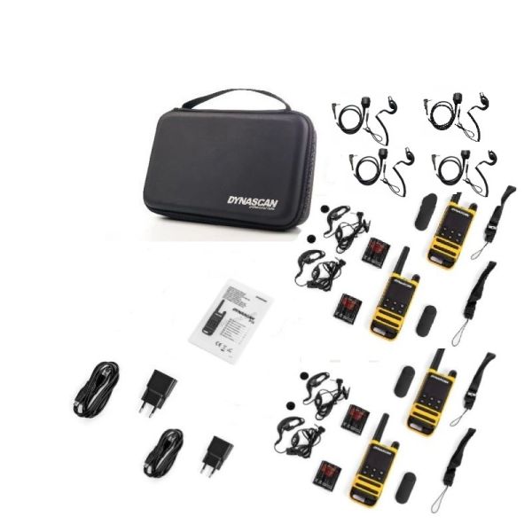 4er Pack + 4 austauschbare Ohrhaken Headsets 