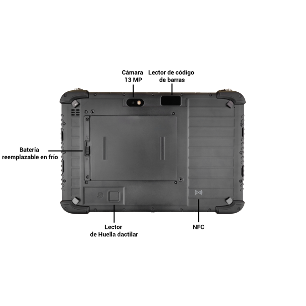 Thunderbook Colossus A101 con código de barras