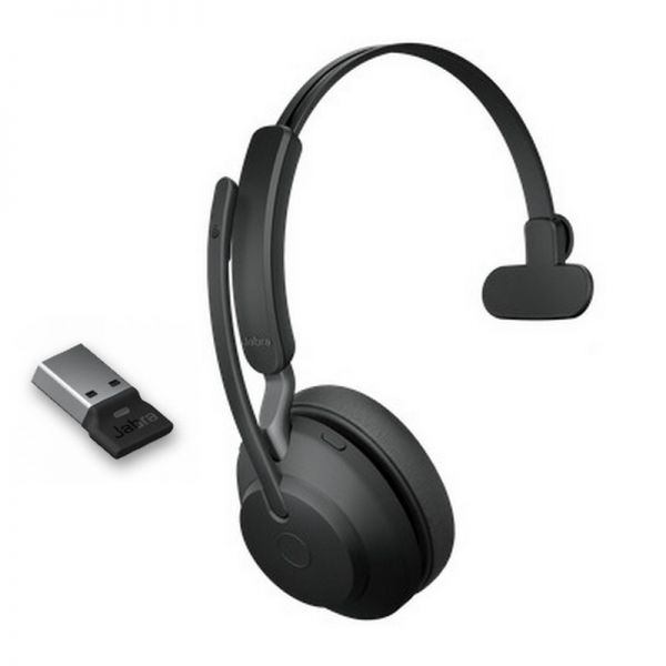 Jabra Evolve2 65 MS Mono USB-A mit Basis