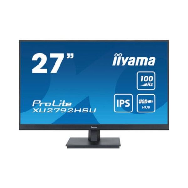iiyama ProLite XU2792HSU B6 Monitor IPS 27 100Hz front view