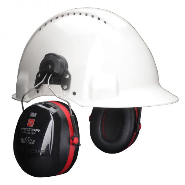 3M Peltor Optime III - Helmbefestigung