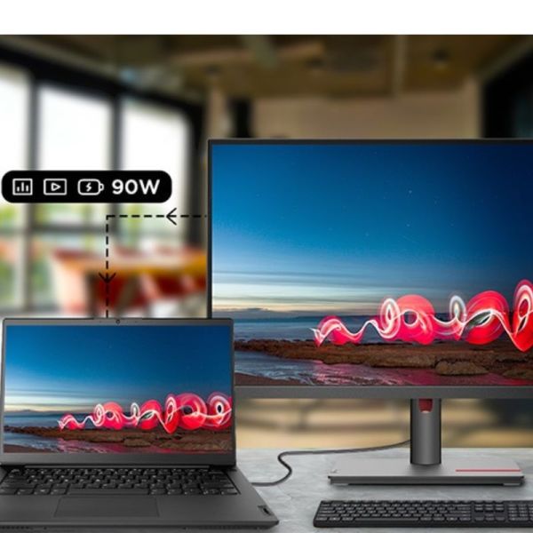 Lenovo ThinkVision T27h 30 USB C QHD Monitor