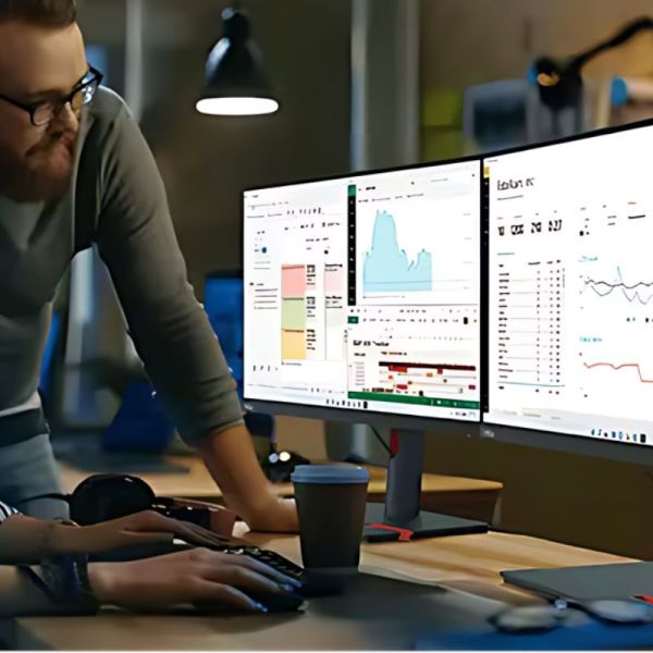 Lenovo ThinkVision P24h 30 USB C QHD Monitor