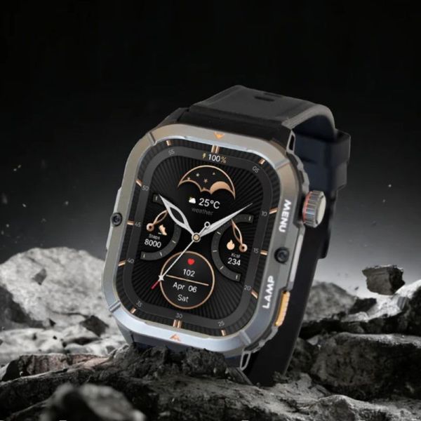AGM Legion 3 Rugged Smartwatch Front View