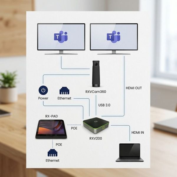 AudioCodes Teams collaboration setup

