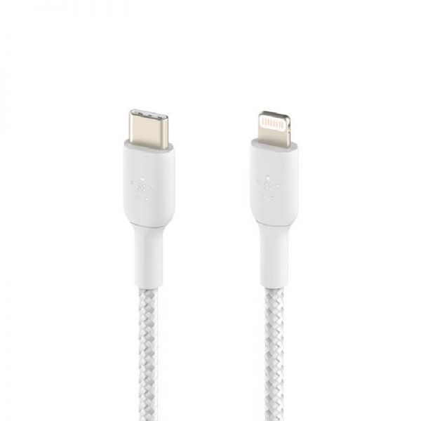 Belkin Lightning USB-C-Kabel weiß 1m