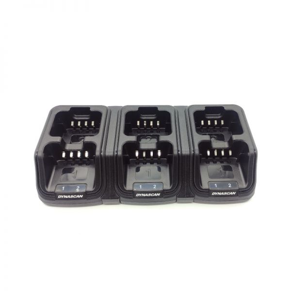 6er Pack Dynascan EU-85 + 1 Multiladegerät