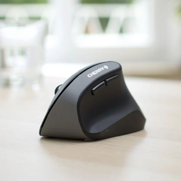 Schnurlose Linkshänder CHERRY Maus MW-4500 schwarz
