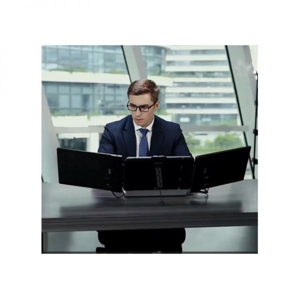 Cleyver 14'' Laptop-Doppelbildschirm-Erweiterung