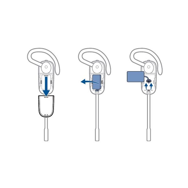 Ersatz-Akku für Plantronics CS540
