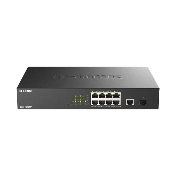 D-Link DGS-1010MP Smart Switch PoE 125W