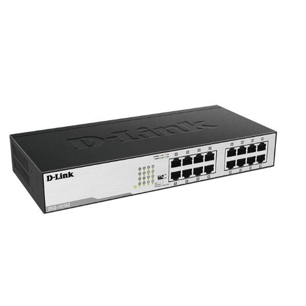 D-LINK DGS-1016D - Switch 16 Anschlüsse 