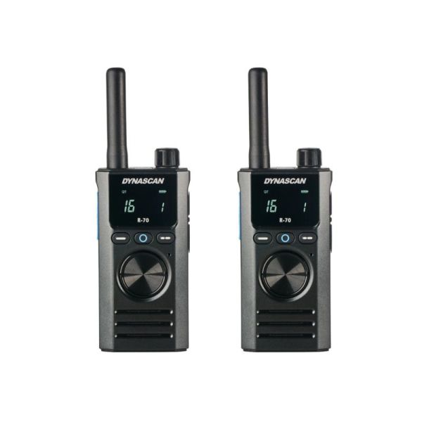 Dynascan R-70 Walkie Talkie Pair