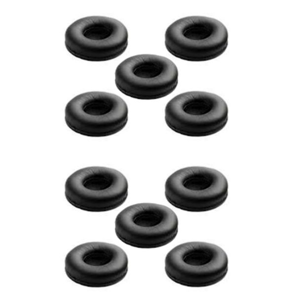 Kunstlederohrpolster für Jabra BIZ 2400 II im 10er Pack