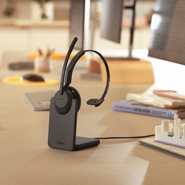 Jabra Evolve3 45 Mono USB-C MS + Stand
