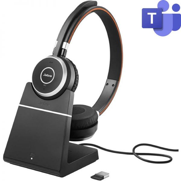Jabra Evolve 65 MS Duo SE + Ladestation