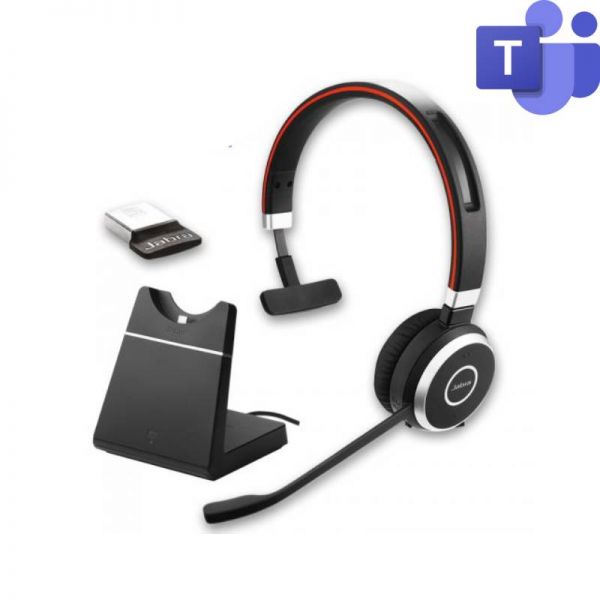 Jabra Evolve 65 MS Mono SE + Ladestation