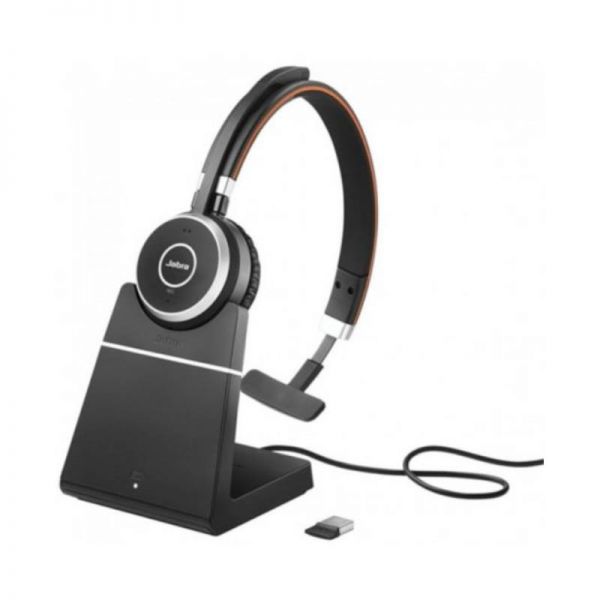 Jabra Evolve 65 UC Mono SE + Ladestation