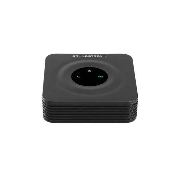 Grandstream HT801 V2 compact desktop VoIP adapter with black housing