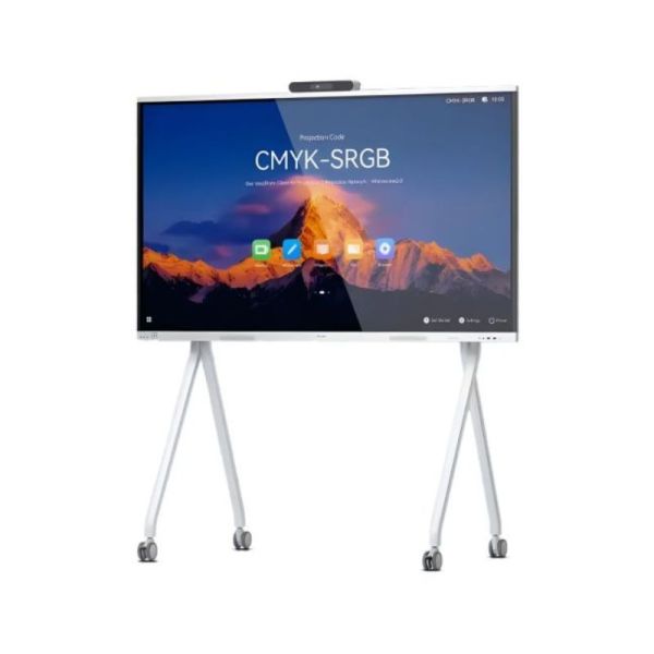 Huawei IdeaHub S3 75 Inch Interactive Display on Mobile Stand
