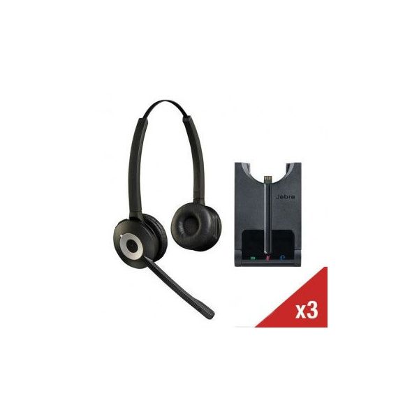3er Set Jabra Pro 920 Duo