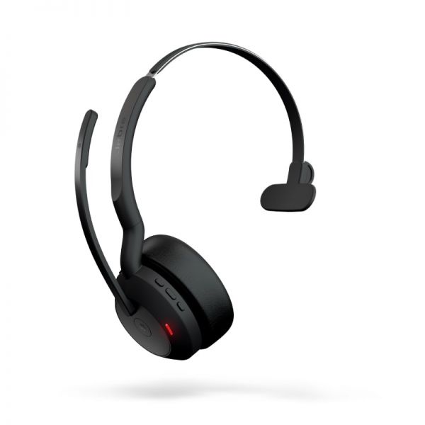 Jabra Evolve2 55 Mono MS mit USB-A Dongle + Ladestation