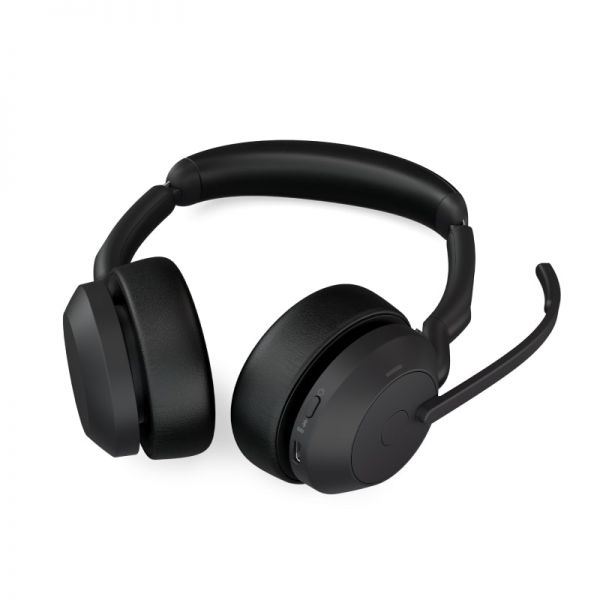 Jabra Evolve2 55 Stereo UC mit USB-C Dongle + Ladestation
