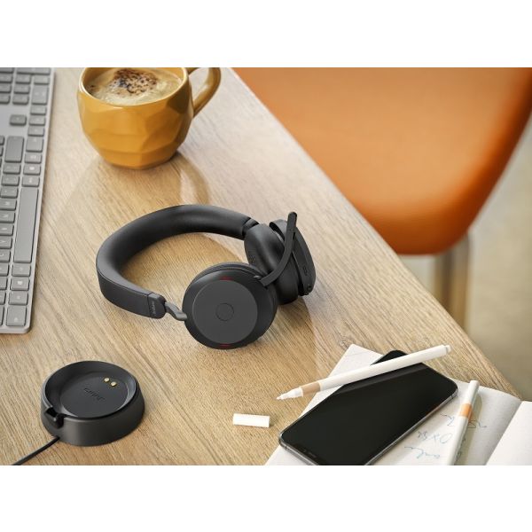Jabra Evolve2 75 USB-A Teams + Ladestation