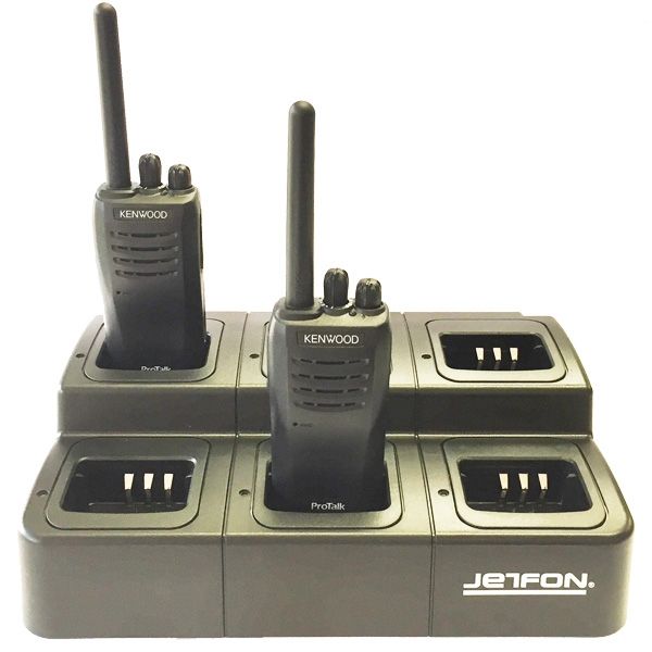 Jetfon Mehrfachlader für Kenwood Funkgeräte