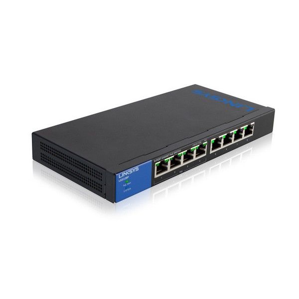Linksys LGS108P 8 PoE-Anschlüsse