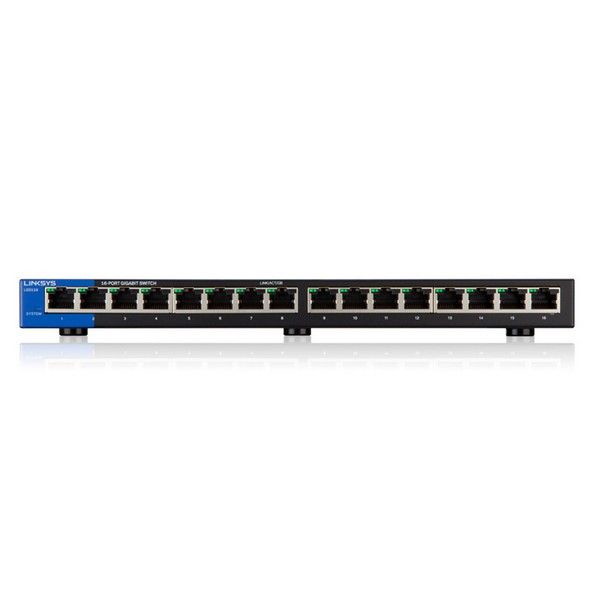 Linksys LGS116P 16 PoE-Anschlüsse