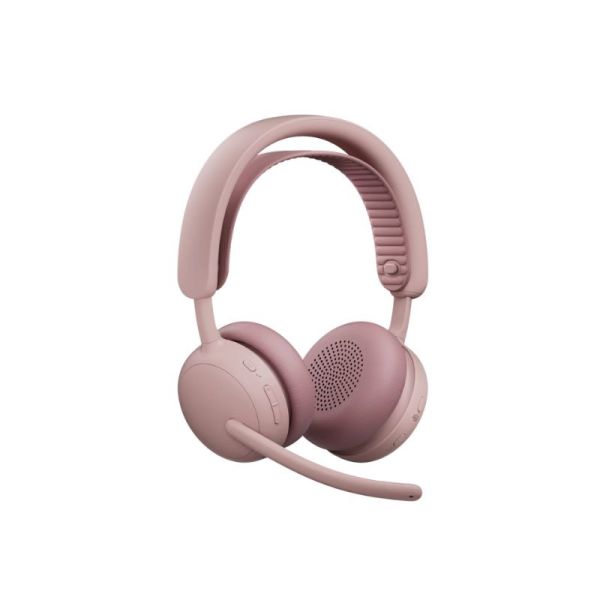 Logitech Zone Wireless 2 ES Teams Rosa mit Empfänger