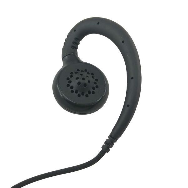 Headset mit geflochtenem Glasfaserkabel für Kenwood TK-3601
