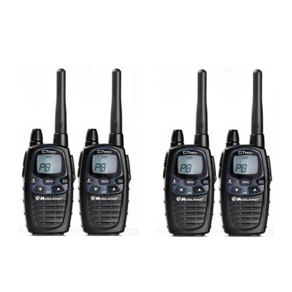 Pack 4 Midland G7 Pro