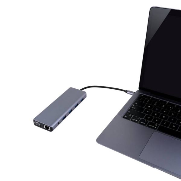 Cleyver USB Hub C 12 Anschlüsse