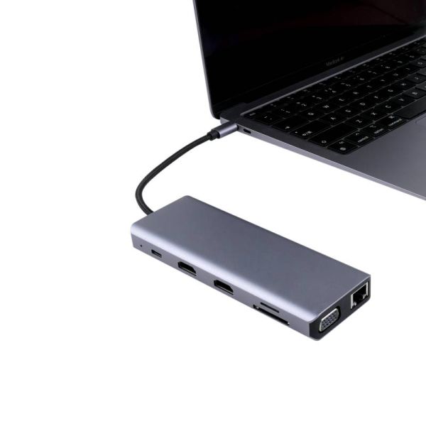Cleyver USB Hub C 12 Anschlüsse