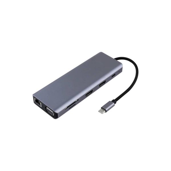 Cleyver USB Hub C 12 Anschlüsse