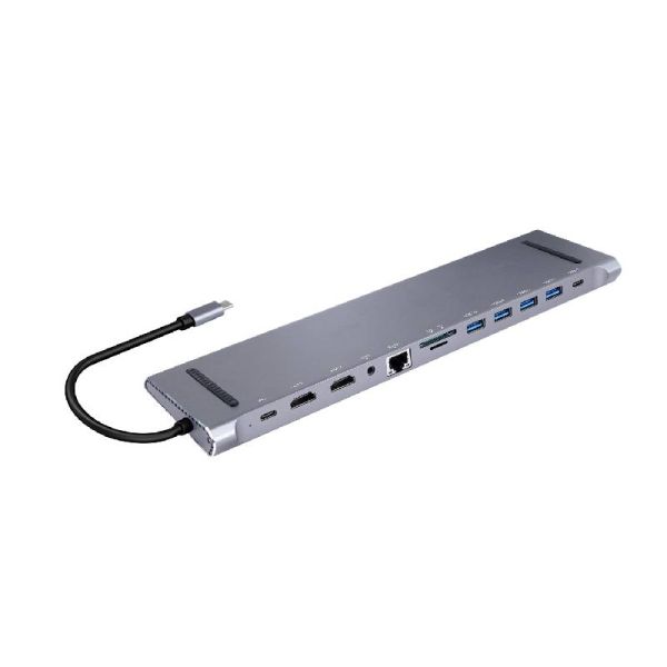 Cleyver USB C Dock 12 Anschlüsse