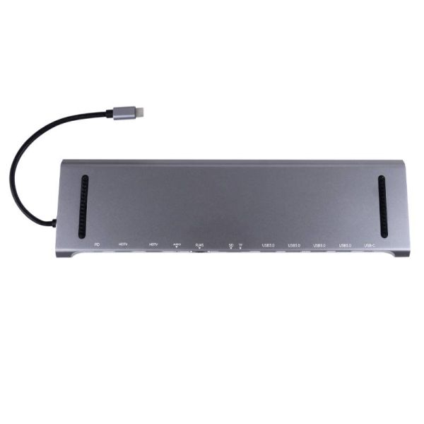 Cleyver USB C Dock 12 Anschlüsse