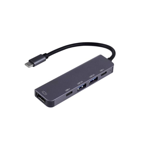 Cleyver USB C Hub mit 5 Anschlüssen